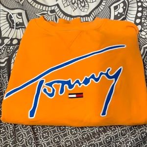 Vintage Tommy Hilfiger orange sweatshirt